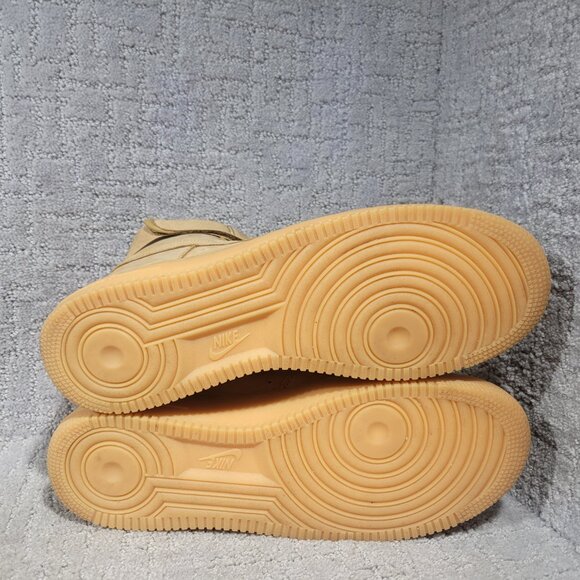 Nike Air Force 1 High '07 LV8 WB Men's Size US 12 Wheat Flax Sneaker 882096-200 - Picture 9 of 10